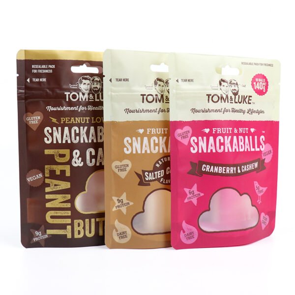 Custom Printed Mylar Smell Proof Stand up Pouch Candy Food Packaging 100g 150g 200g Tea Pouch 3.5g Mylar Ziplock Bag with Window