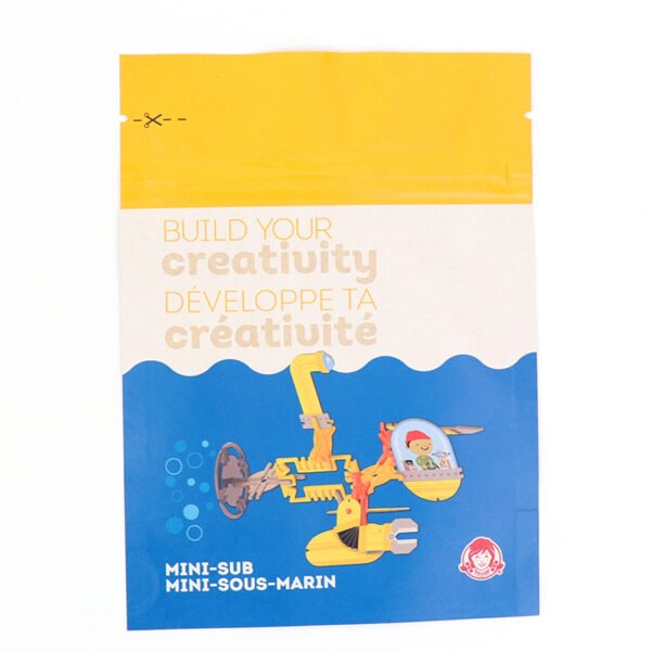 Small Cartoon Middle Gusset Aluminum Foil Toy Bags Cute Bag for Jewelry Packaging Bags Premium Adorable Anime Gift Bag