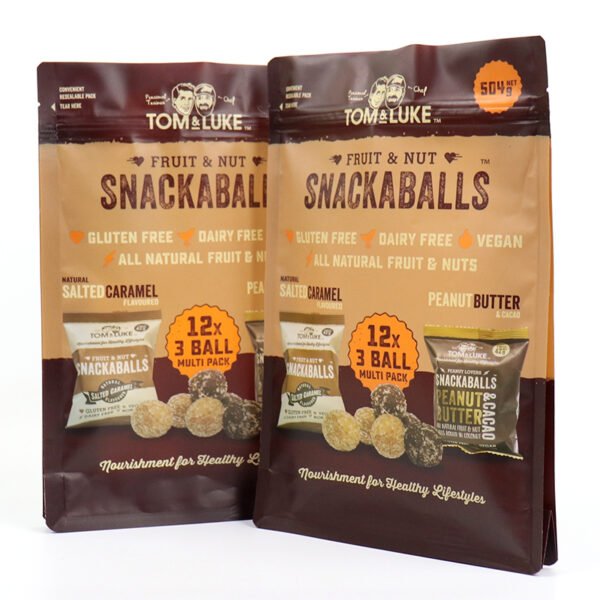 Gravure Printing Plastic Stand Color Snack Dry Fruit Packaging PE Aluminum Foil square 8 Side Gusset Flat Bottom Bag with Zipper