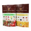 Custom Printed Resealable Food Grade Ziplock Pouches Snack Plastic Aluminium Foil Stand up Pouch Packaging Bag with Zipper