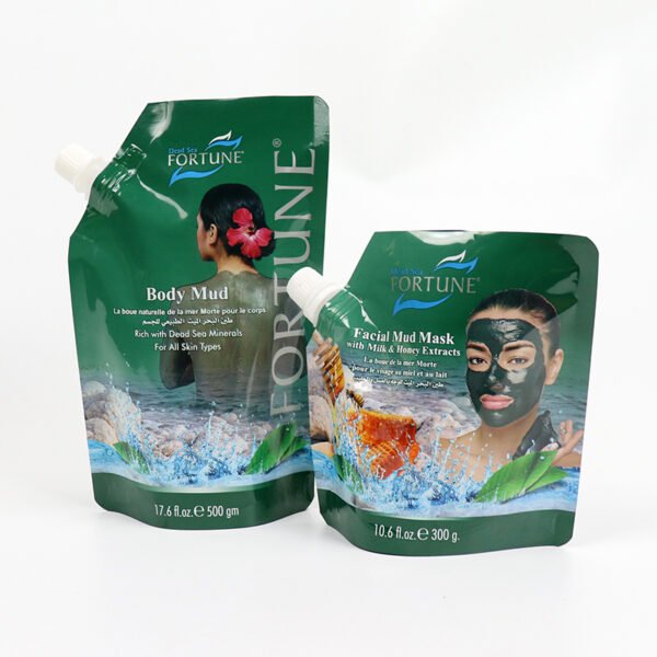 IMG_9414 Custom Printed High-quality Special Spout Bag for Cosmetic Bags Convenient Carrying Liquid Mask Packaging Bags